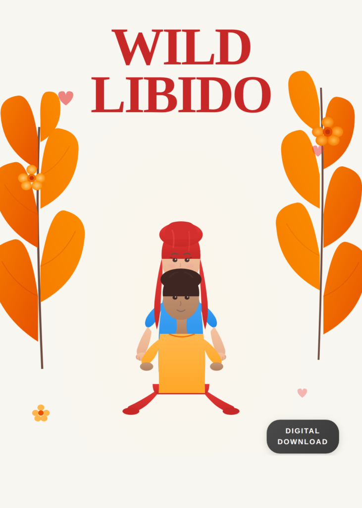 Wild Libido digital download bonus cover with illustrated couple design