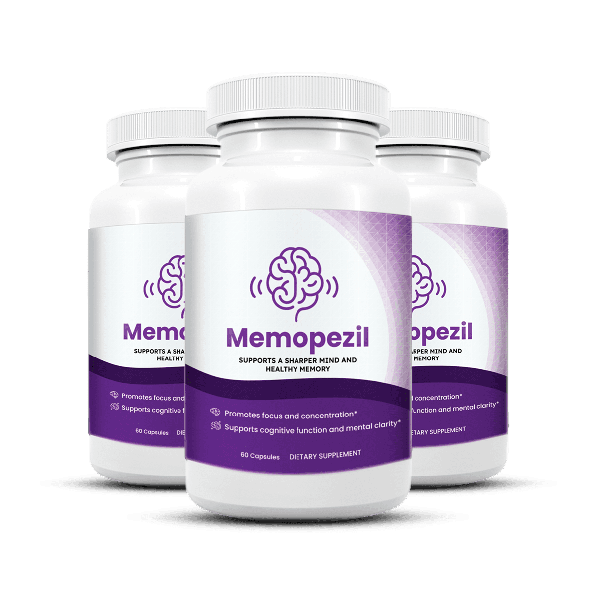 MemoPezil 3 bottle pack