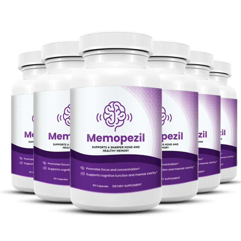 MemoPezil 6 bottle pack