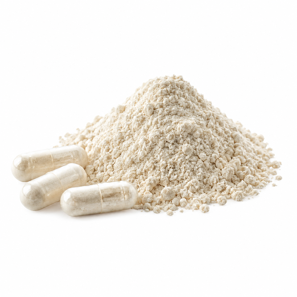 Phosphatidylserine capsules and powder ingredient for cognitive support supplement